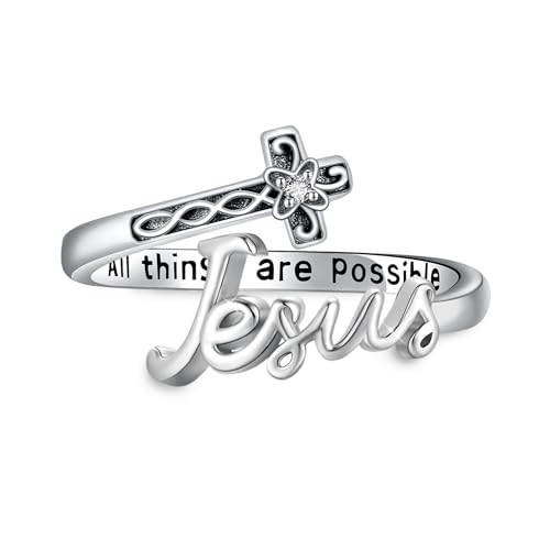 Bagues croisées en argent sterling 925 ONEFINITY bijou anti-ternissement