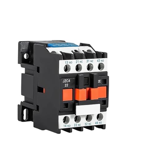 Contacteur AC JZC4-22 avec contacts 2 NO 2 NC pour isolation électrique stable