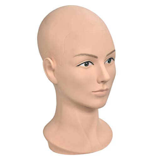 Preisvergleich Produktbild Übungskopf, Hutmodellkopf, Perücken-Kopf, Ausstellungskopf