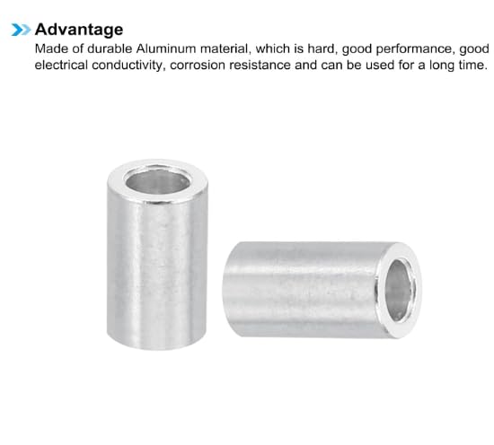 TA-VIGOR 10Pcs M3 Aluminum Spacer - Image 4