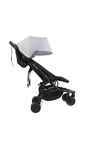 Mountain Buggy Nano DUO V1 Zwillings-, Geschwisterwagen - silber
