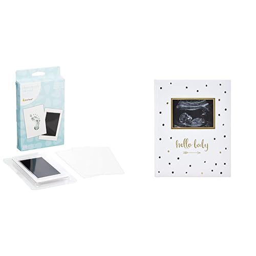 Pearhead Hello Baby Keepsake Collection - Memory Book & Handprint Kit