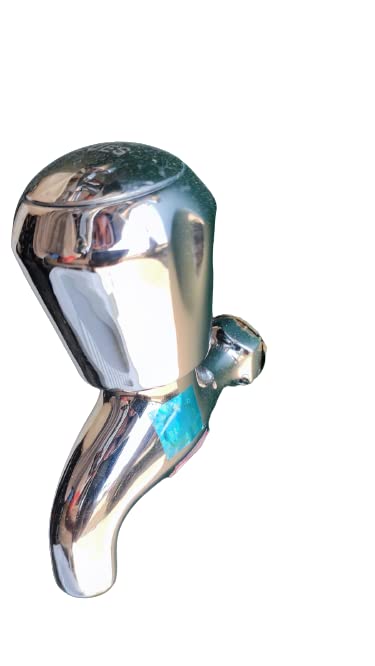 Tap Materials Type: Brass, Colour Name: Silver (4)