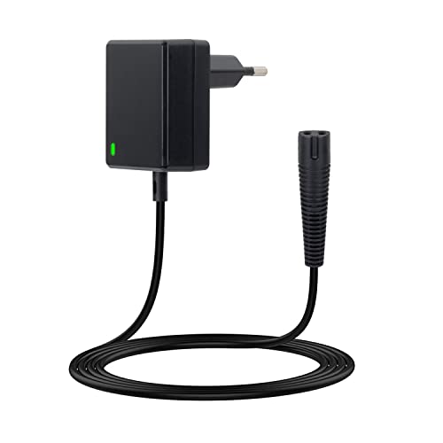 12V Ladekabel für Braun Rasierer Serie 9 7 6 5 3 1 und Silk-epil Serie 5 7 9 5544 5542 3040s 3020s 3010s BT5090 590cc Netzeil Ladegerät
