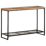 WHOPBXGAD Console Table,Entrance Dresser, Side Table with Shelf for Entrance, Vestibule, Hallway, Sofa, Couch, Living Room, Coffee bar,43.3'x13.8'x29.5' Solid Acacia Wood