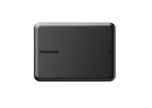 Image of Toshiba Canvio Partner 2TB USB-C Portable External Hard Drive, Black