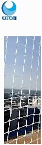 Essoti UV Stabilized Bird Net/Anti Bird Net/Pigeon Net /(10 X 20ft)-25mm Hole 15 PLY with Attached Corner Ropes & Installation Kit/Size- (10 X 20 FT), White