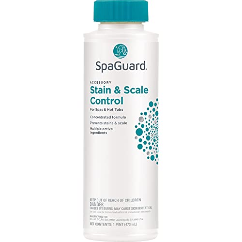 4 Month Hot Tub Chemical Kit - SpaGuard® Bromine Tablets, Spa Shock, Stain and Scale, & 5-Way Test Strips, LeisureQuip ScumBoat. and LeisureQuip Pool & Spa Care Log Book