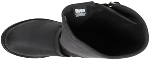 Dingo Boots Mens Rob Round Toe Pull On Casual Boots Mid Calf - Black - Size 9.5 D_M | Image 3