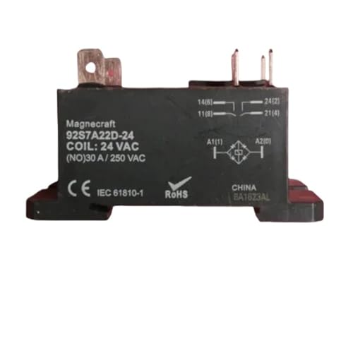 Relais 92S7A22D-24 24 VCA composant automatisme rail DIN - 2