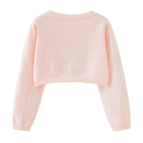 Long Sleeve Girls Shrug Knit Girls Cardigan Childrens Sweater Toddler Shawl Cover Up for 1-10Y, Kids Sweaters Girls2