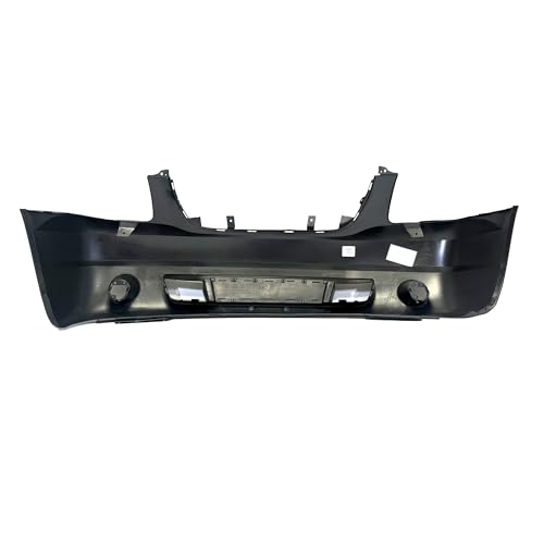 Image of FitParts Compatible with GMC Yukon 2007-2014 Front Bumper Cover | CAPA Certified, Primed, With Fog Light Holes, Hybrid /Denali, Ready to Paint, OEM 25890766, GM1000818