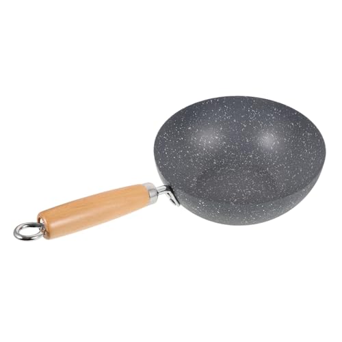 Wok pequeño ergonómico para estufa de inducción miniatura 1