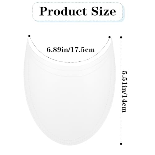 Gjinxi 12pcs Plastic Shoe Tree Stretcher Sneaker Form Insert Adjustable Boot Shaper Holder Bulk, Shoe Tree Inserts for Men Women, Shoe Shaper for Sneaker Leater Golf Mules Shoes &Boot - White - Thumbnail 2