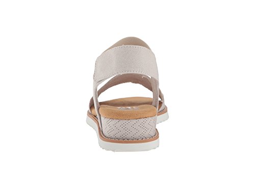 Image of Skechers Women's Desert Kiss-Stretch Quarter Strap Sandal Flat