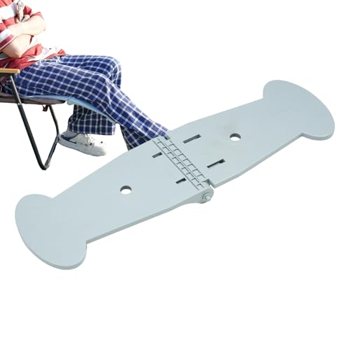 Reposapiernas - Reposapiés De Asiento Plegable Con 3 Ángulos Ajustables | Reposapiés Ergonómico Para Oficina, Viajes, Coche, Avión, Camping | Relajación De Rodillas Y Muslos, Hombres, Mujeres, Adultos