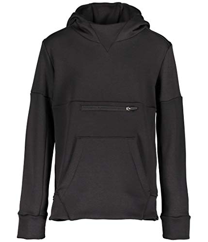 Obermeyer Kids Boy's Asher Fleece Hoodie (Big Kids) Black MD (10-12 Big Kids)