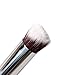Nanshy 3D Concealer Brush Under Eye Blending Brush for Cream, Liquid & Powder Makeup - Conceal, Contour & Shape Under Eye Concealer Brush - Vegan & Cruelty-Free - Onyx Black