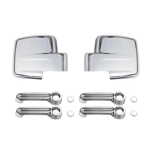 Accessoires de coque de rétroviseur latéral ABS chrome Dodge Nitro