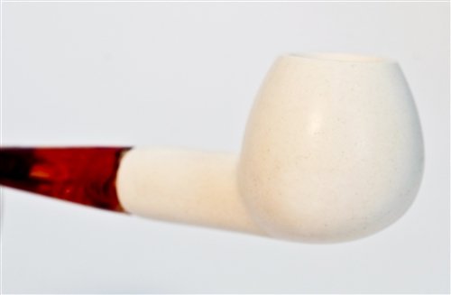 Standard Apple Smooth Straight Meerschaum Pipes