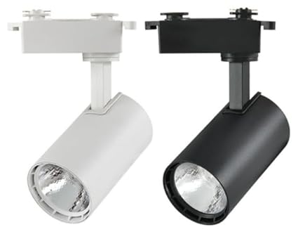 Karmik COB Lens Spot Light/Focus Light/Track Light for Indoor Lightings, Showroom, Hotels, Lobby,Studio,Store (6500K) (20)