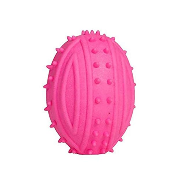 emily pets Squeaky Dog Ball Toy for Chewers, Durable Dogs Chew Spiky Ball with Sound, Floatable Rubber Pet Toys for Small & Medium Breeds (Color May Vary) (B0C4XYBHMK) Amazon Price History, Amazon Price Tracker