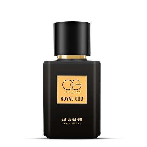OG BEAUTY Royal Oud Perfume for Man | Bold & Sophisticated Eau De Parfum with Rich Woody & Musky Notes | Long-Lasting Fragrance | 50ml