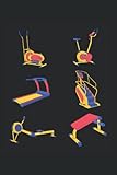  ERG ERGETRY Y REMOTAMIENTO MÁQUINA DE EJERCICIO DE REMO DE TOURO DE TRABAJO: College Rowing y Sculling Cardio Gym Workout Journal