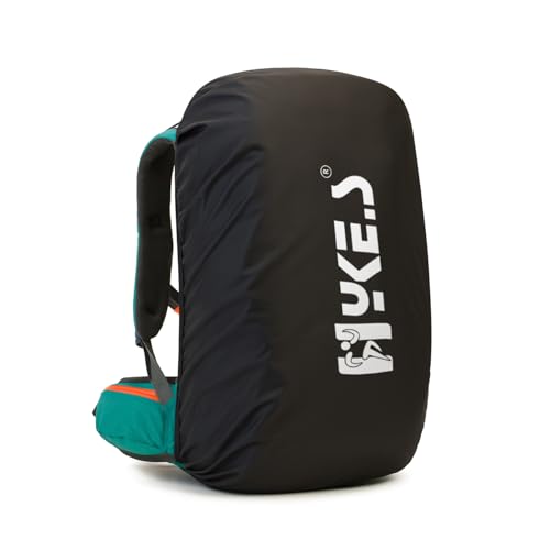 Image of Hykes Rain Cover for Backpack Travel Essentials Rain Cover for Bag Travel Accessories Bags Water Resistance Dustproof Waterproof for All Bag Sizes Elastic Adjustable for School College Office