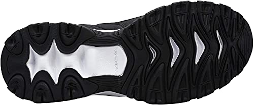 Image of Skechers Men's Afterburn M. Fit Fashion Sneakers - Leather Upper, Memory Foam Insole, Rubber Outsole