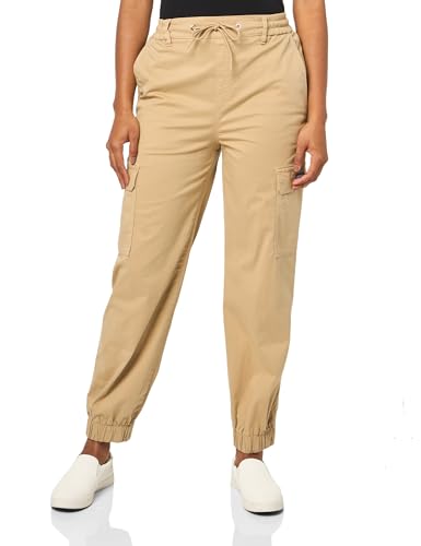 HUGO Men's Cotton Mix Cargo Pocket Drawstring Joggers