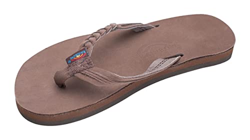 Image of Rainbow Sandals Kid's Single Layer Premier Leather Flirty Braidy