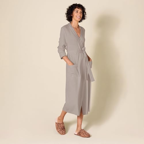 Image of Amazon Essentials Women's Lightweight Waffle Full-Length Bath Robe (Available in Plus Size)
