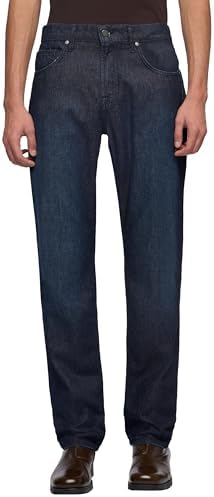 7 For All Mankind Men's The Straight Universe Jeans, Mid Blue, 33W