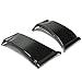 ALMULOO Rear Pair Quarter Panel Compatible with 00-06 Chevy Suburban Yukon XL,Electrophoresis,BLACK,left driver side&right passenger side