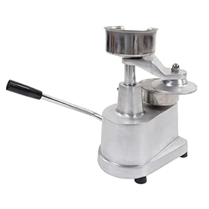 Manuelle Burger-Formmaschine, zeitsparende, effiziente Burgerpresse, Patty Maker Maschine mit fettdichtem Papier für Grill (Durchmesser 150 mm)