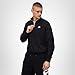 Nike Men's Club Fleece Half Zip, Black/Black/White, Medium