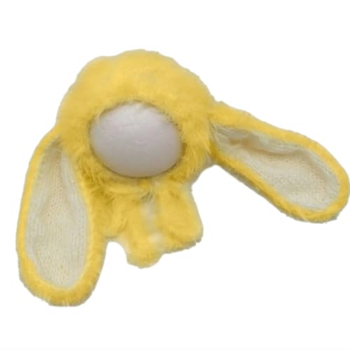 Image of BabyMoon Knit Big Rabbit Ears Baby Kids Cap Hat | Baby Photoshoot Props | 0 to 2 Months |