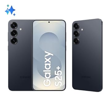 Samsung Celular Galaxy S25+ 5G, 256GB, 12GB RAM, Câmera Tripla de 50+12+10, Tela Grande de 6.7" - JetBlack