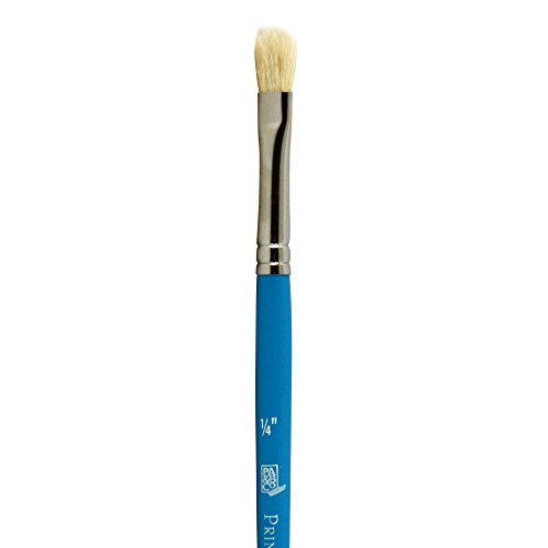 Image of Princeton Select Artiste Fluffy Mop Brush, Natural, Short Handle, Size 1 /4 inch, 1 Count