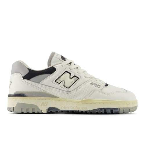 New Balance Sea Salt/Concrete/Black 550 Sneaker by New Balance