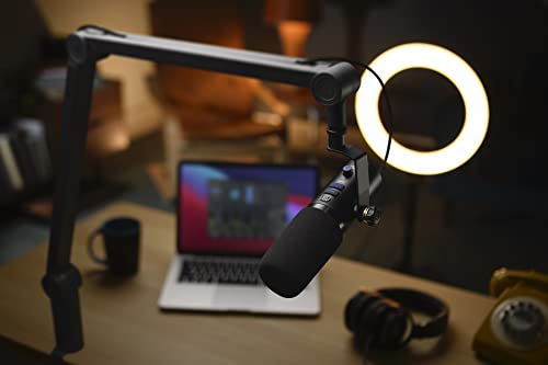 PreSonus Revelator Dynamic USB Microphone for recording, podcasts, and streaming with onboard effects and easy-to-use presets plus a built-in mixer and Studio One DAW Recording Software