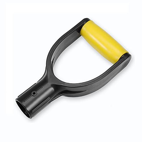 D Grip Plastic Spade Handle, 32mm Inner Diameter Snow Shovel Handle, Snow Scoop Digging Raking Tool...