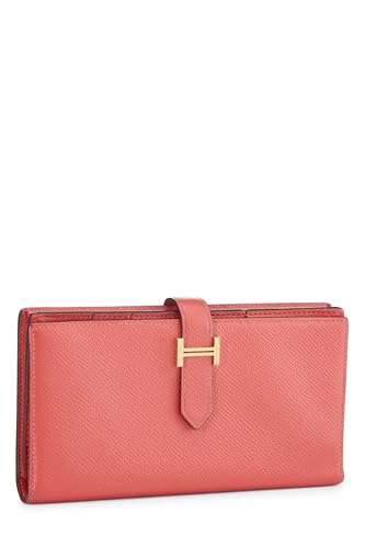 Pre-Loved Rose Jaipur Epsom Bearn Wallet, Rose Jaipur2