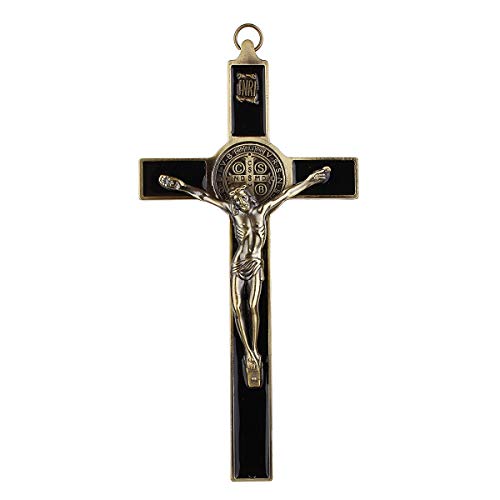 Christian Decor Church Relics Crucifix Jesus Christ On The Stand Cross Wall Crucifix Antique Home Chapel Decoration Wall