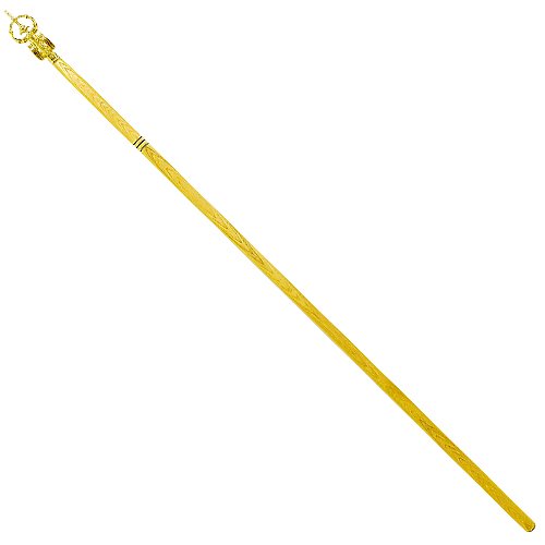 Amazon｜仏壇屋 滝田商店 長柄錫杖(一本柄) 大型(全長163cm)◇密教で使