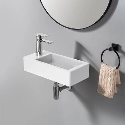 Lavabo Suspendu JOMARIA 370x180 mm Cover
