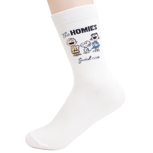 The Peanuts Snoopy Women and teen girls Cartoon Character Series Licensed Socks3
