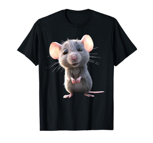Ratto Topo Carino Roditori Topo Nano Piccoli Topi Maglietta