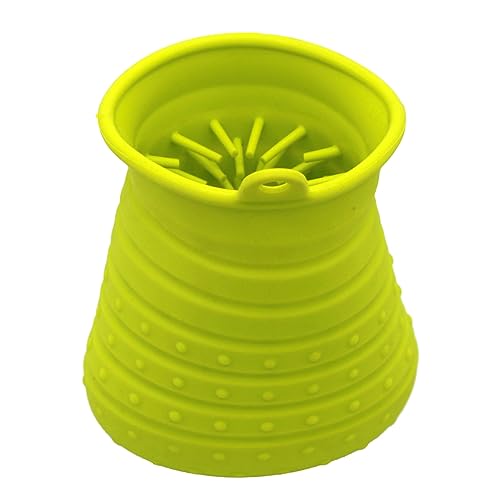 MERRYHAPY Pet Footbath Massager Dog Cleaning Cup Silicone Massager for Easy to